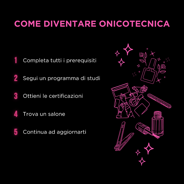Come diventare onicotecnica